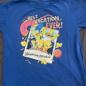 Universal studios simpsons shirt, Youth L / Women M